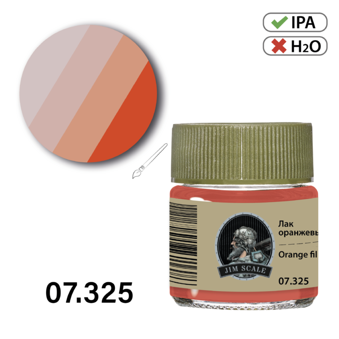07.325 Jim Scale Лак оранжевый Clear Orange