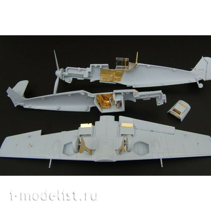 BRL72044 Brengun 1/72 Photo Etching for Bf 109E-4