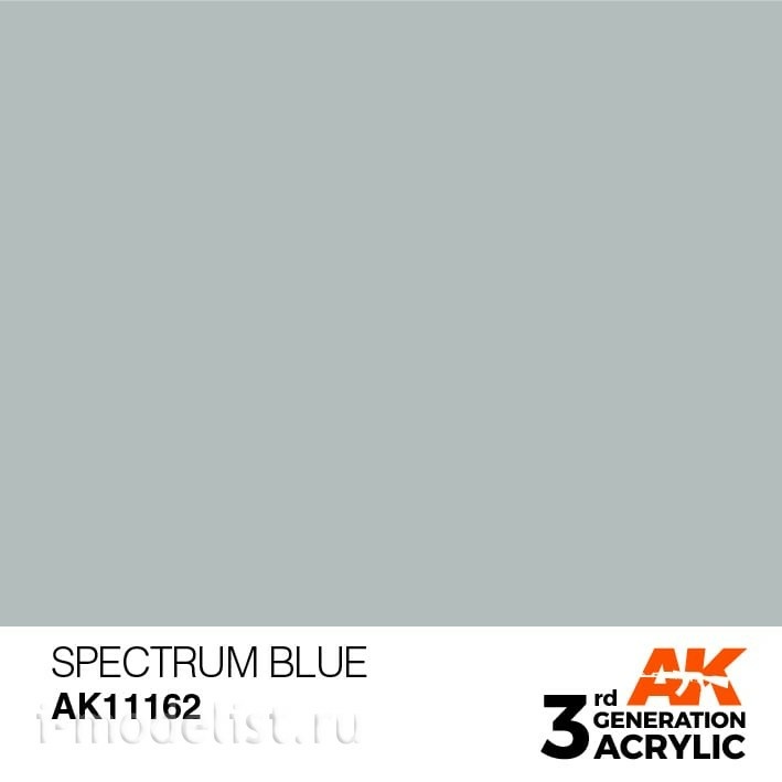 AK11162 AK Interactive acrylic Paint 3rd Generation Spectrum Blue 17ml