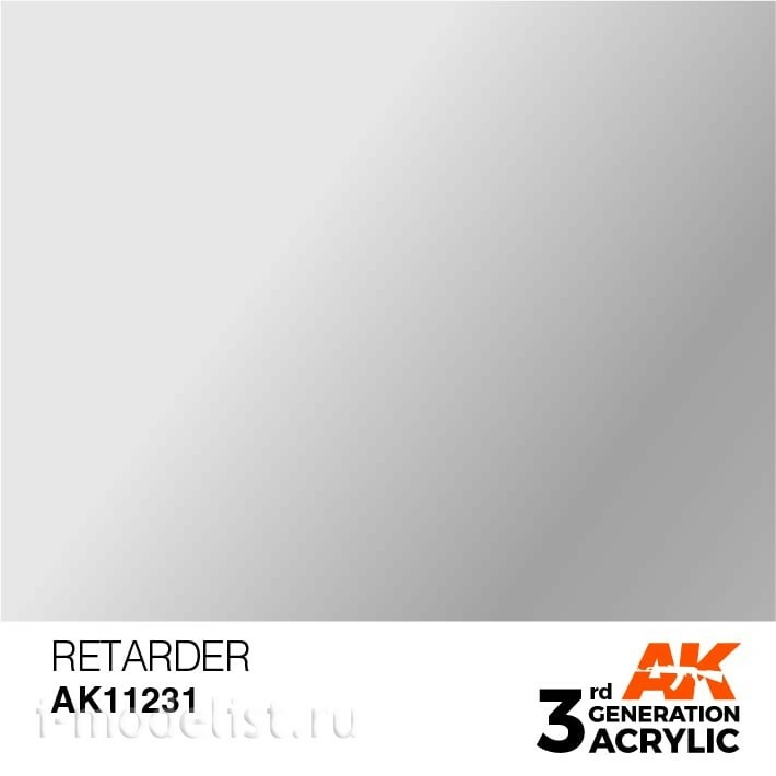 AK11231 AK Interactive acrylic Paint 3rd Generation Retarder 17ml
