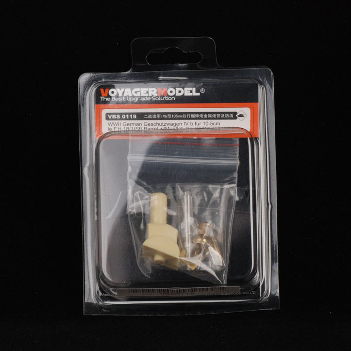 VBS0119 Voyager Model 1/35 Set of add-ons for the German Geschutzwagen IV b fur 10.5cm le.F.H. 18/1(Sf) Barrel w/Mantlet