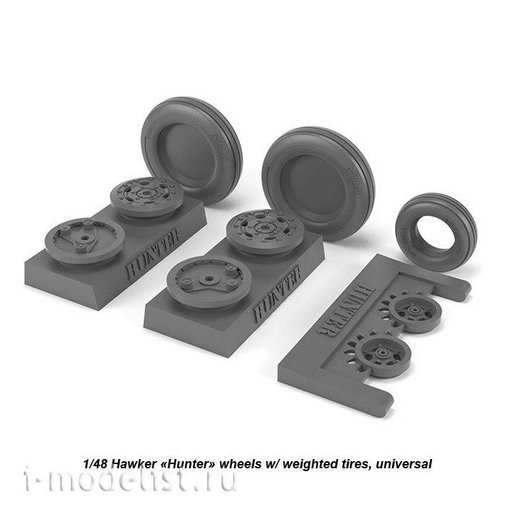 AW48406 Armory 1/48 Wheels under load for Hawker 