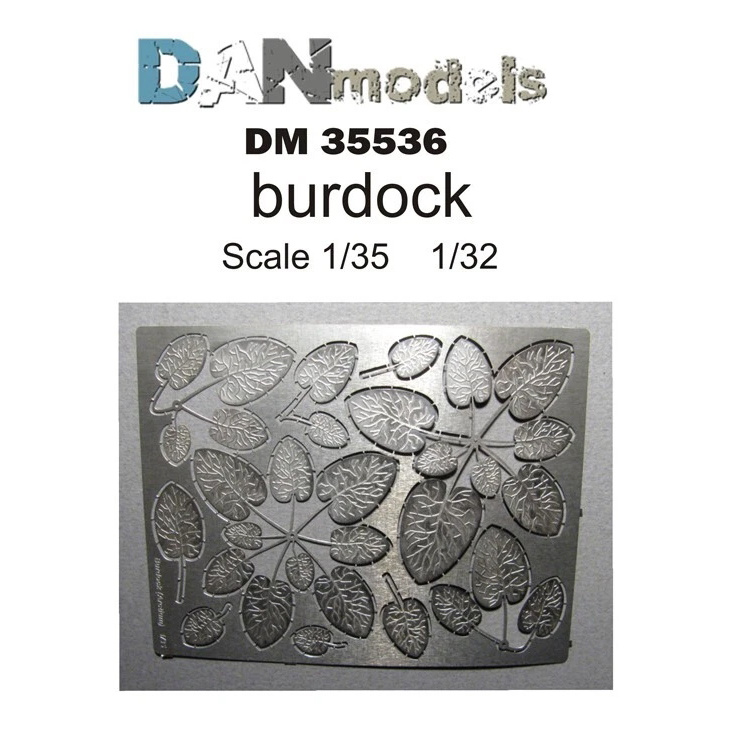 DM35536 DANmodel 1/35 Photoetched set: Burdock, 1/32, 1/35