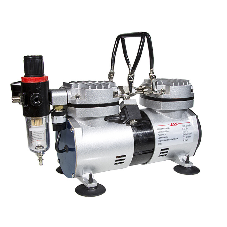 1205 JAS a Specialized compressor for airbrush manual pressure control output