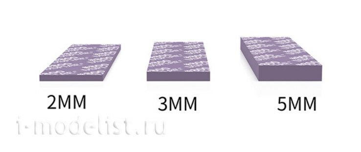 SS2-280 DSPIAE Sandpaper 2mm #280 (5 pcs.)
