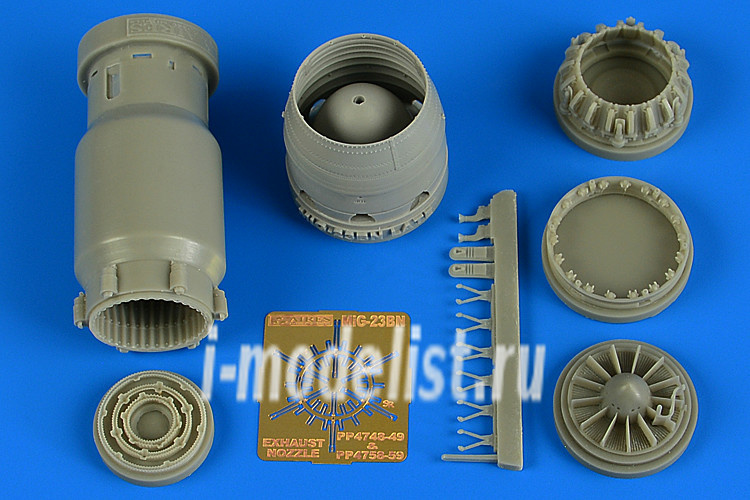 4749 Aires 1/48 Set of additions MiG-23BN late exhaust nozzle - closed