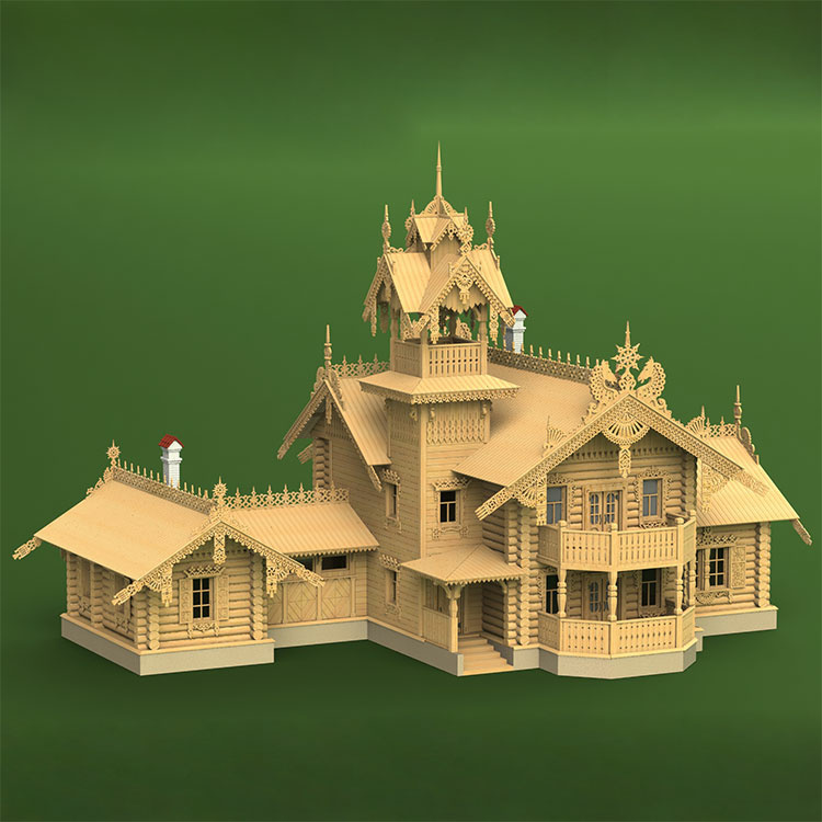 1914 Svmodel 1/72 Country summer house