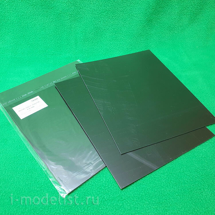 5608 SV Model Polystyrene black sheet 1.0 mm