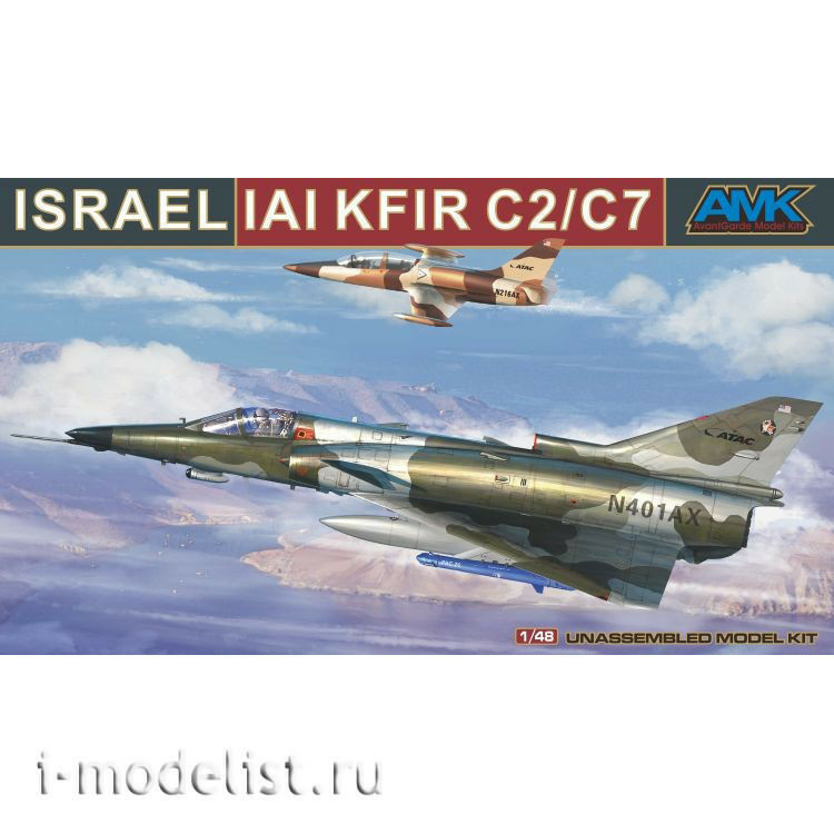 88001-A AMK 1/48 Israeli Kfir C2/C7 Fighter