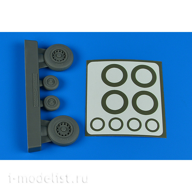 4829 Aires 1/48 Wheels and Paint Mask for E-2 Hawkeye/C-2 Greyhound