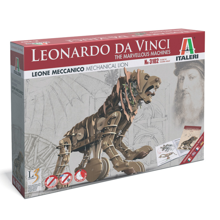 3102 Italeri Series Leonardo Da Vinci Mechanical lion