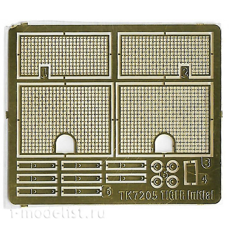 TK7205 Border Model 1/72 Tiger I tank, very early type (502nd Heavy Tank Battalion No. 100)