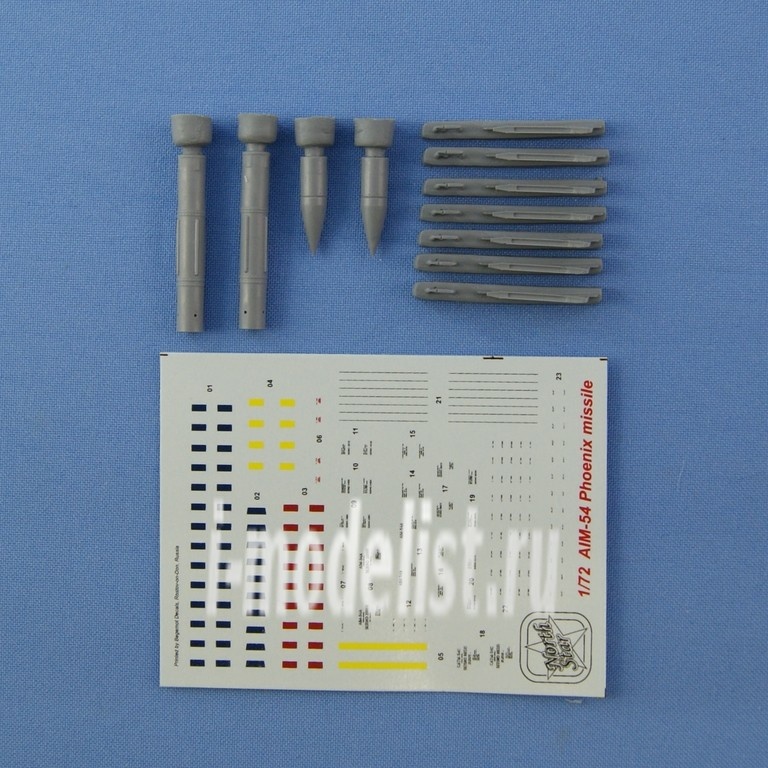 NS72032-a North Zvezda 1/72 AIM-54 phoenix missile (2 pcs. In the set, decal)