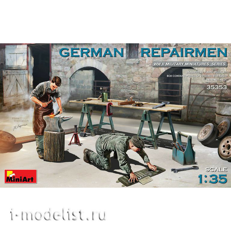 35353 MiniArt 1/35 German repair crew