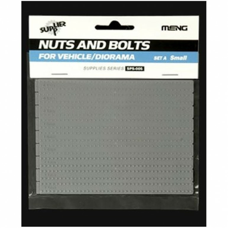 SPS-005 Meng Nut with bolt diameter 0.8 mm (240 PCs.) - 1.0 mm (240 PCs.) - 1.4 mm (240 PCs.))