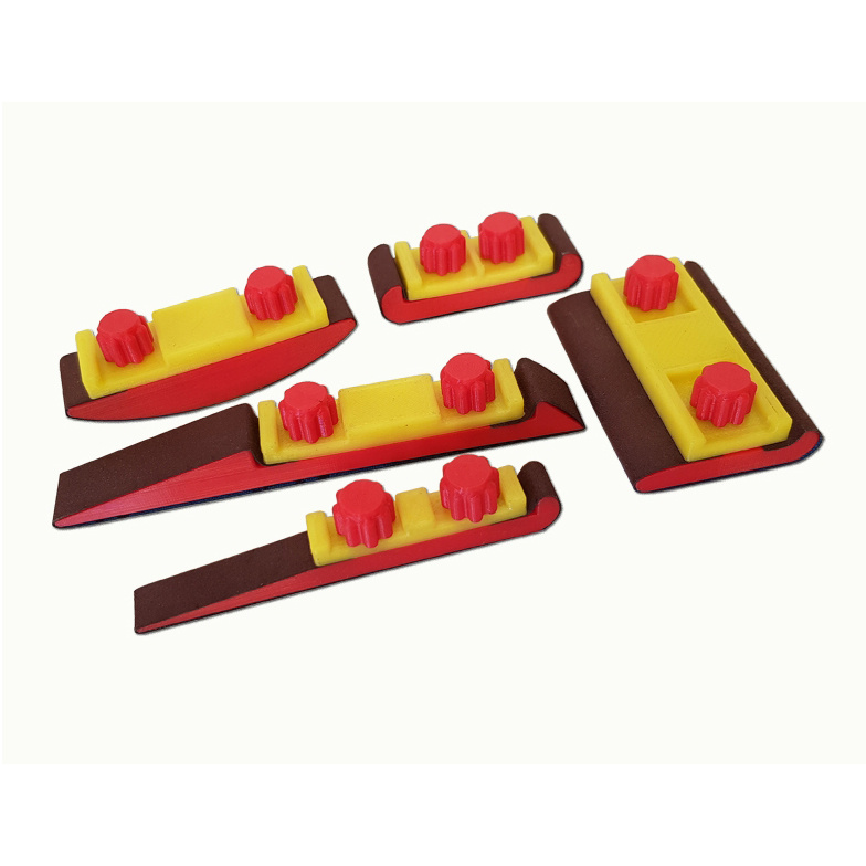 WIM-SHK-01 WinModels Curly skins mini, set of 5 pcs.
