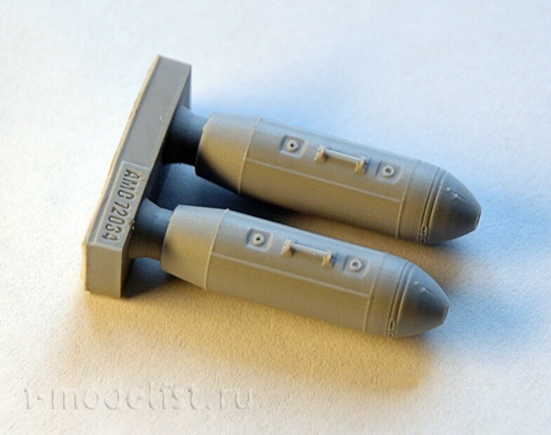 AMC72034 Advanced Modeling 1/72 Volumetric detonating bomb caliber 500 kg odab-500 PM (two bombs included)