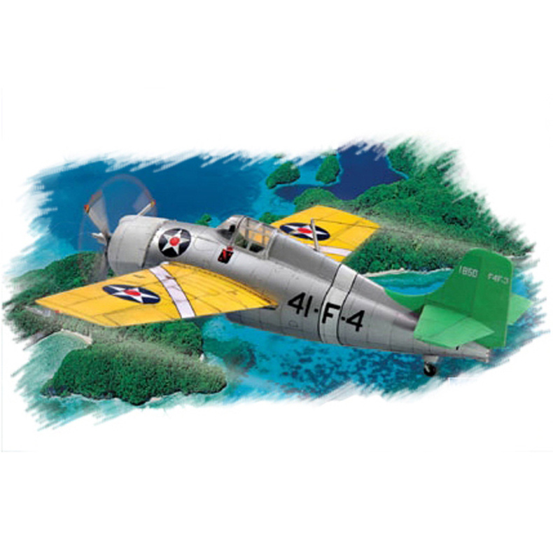 80219 HobbyBoss 1/72 Aircraft F4F-3 “Wildcat” 
