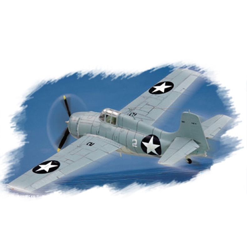 80220 HobbyBoss 1/72 Aircraft F4F-4 “Wildcat” 