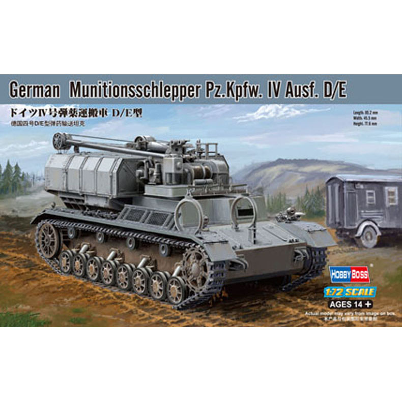 HobbyBoss 1/72 82907 German Munitionsschlepper Pz.Kpfw.IV Ausf.D/E