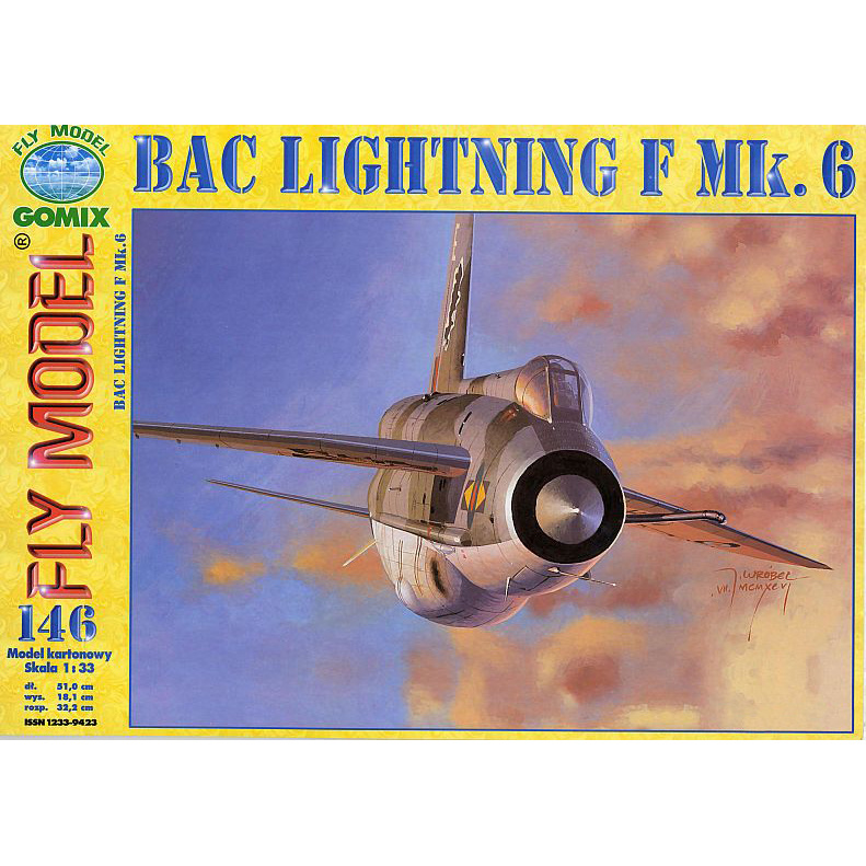 FL146 FLY Model 1/33 BAC LIGHTNING F Mk.Six