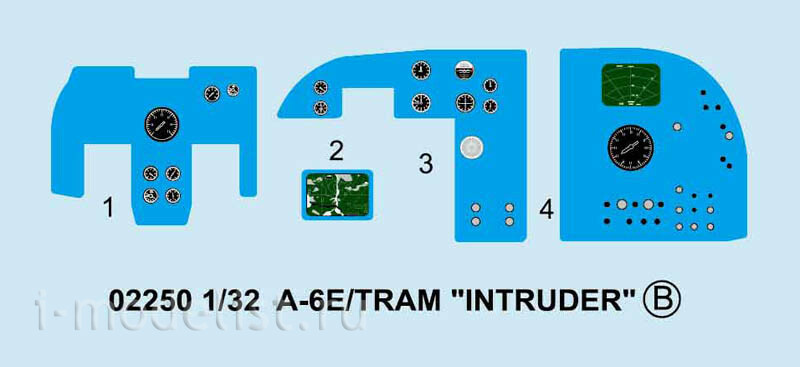 02250 Trumpeter 1/32 A-6E/TRAM