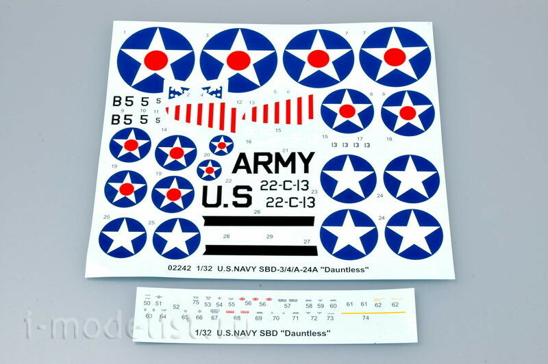 Trumpeter 02242 1/32 Aircraft SBD-3/4 - A-24A