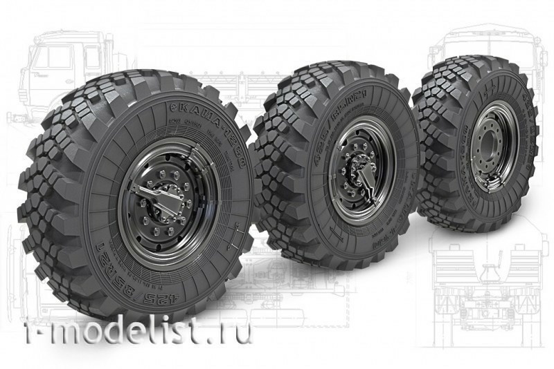 35202 MiniArm 1/35 set of wheels with drawdown 