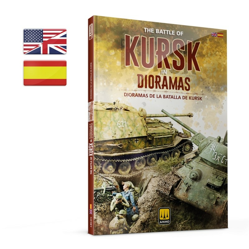 AMIG6314 Ammo Mig Книга Курская битва в диорамах / Battle of Kursk in DIORAMAS (Двуязычная)