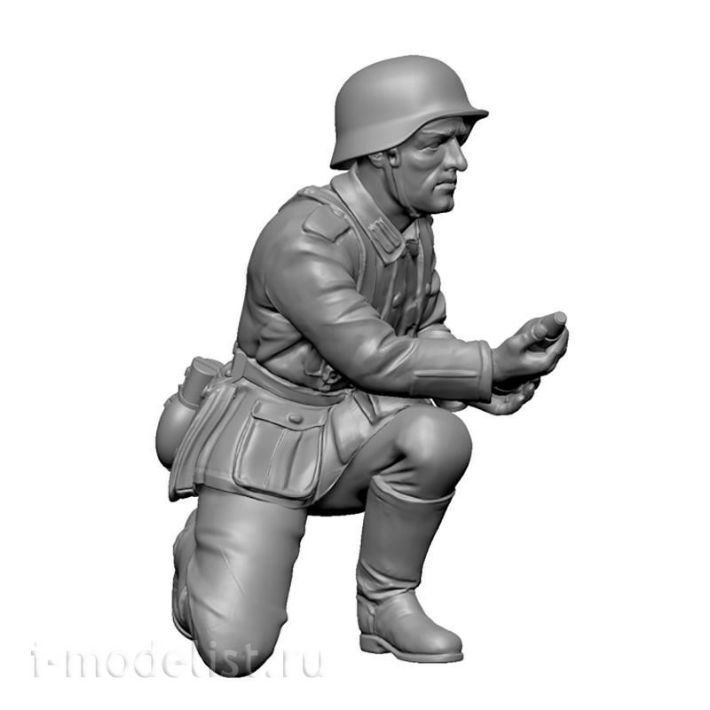 Zvezda 1/72 6156 German 75mm infantry gun with the expectation