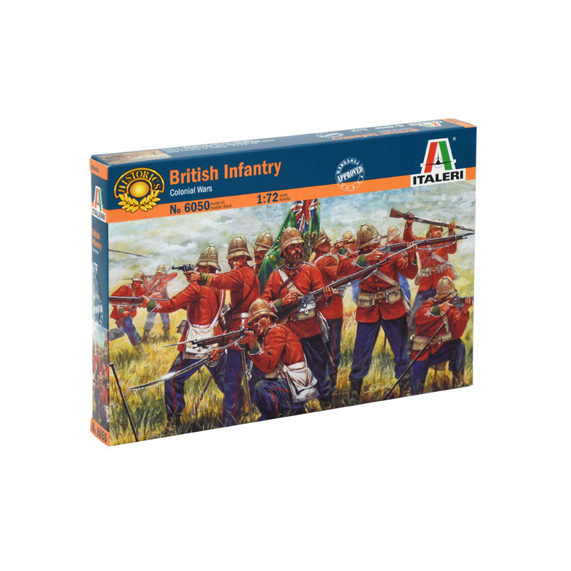 6050 Italeri 1/72 British Infantry (Zulu War)