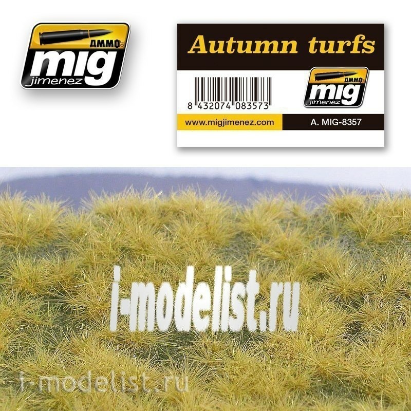 AMIG8357 Ammo Mig AUTUMN TURFS (autumn grass)