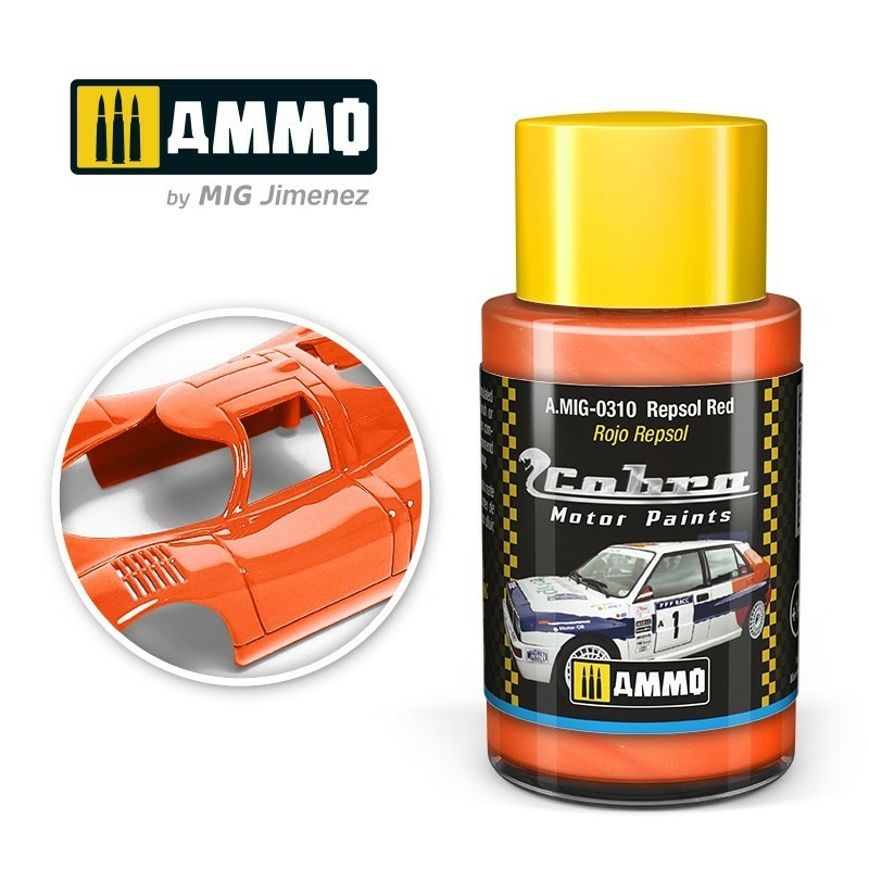 AMIG0310 Ammo Mig Акриловая краска Cobra Motor Repsol Red