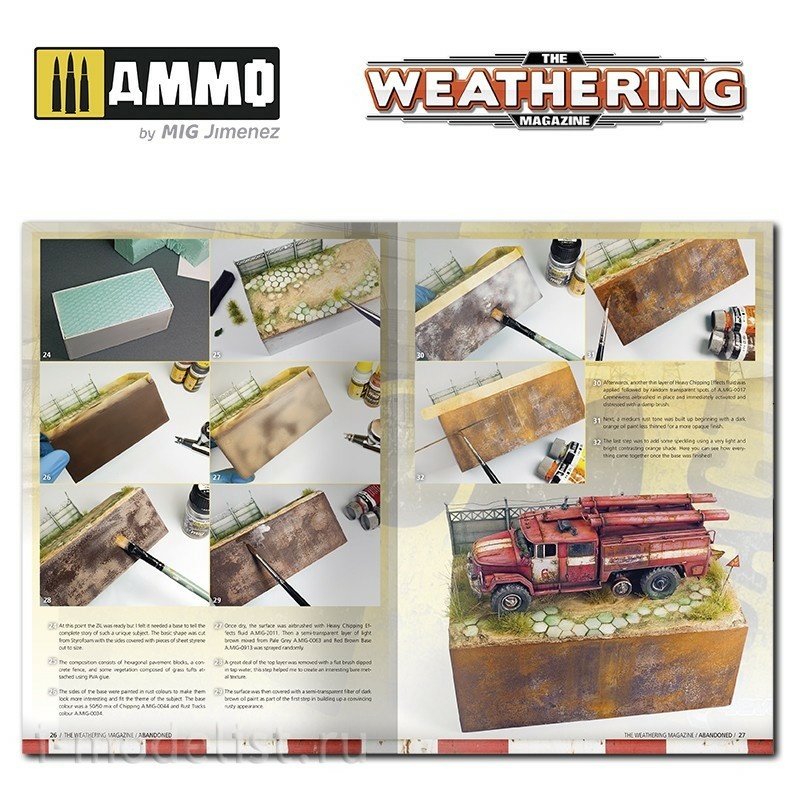 AMIG4779 Ammo Mig The Weathering Magazine Issue 30. ABANDONED (Russian)