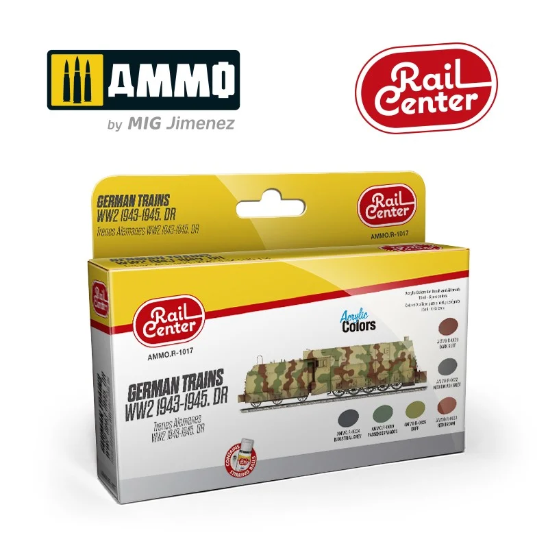 AMMOR1017 Ammo Mig Set of acrylic paints 