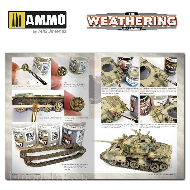 AMIG4779 Ammo Mig The Weathering Magazine Issue 30. ABANDONED (Russian)