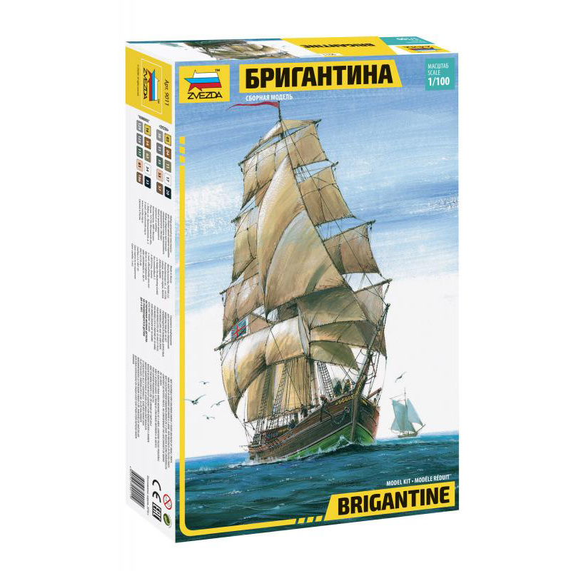 1/100 Zvezda 9011 Brigantine
