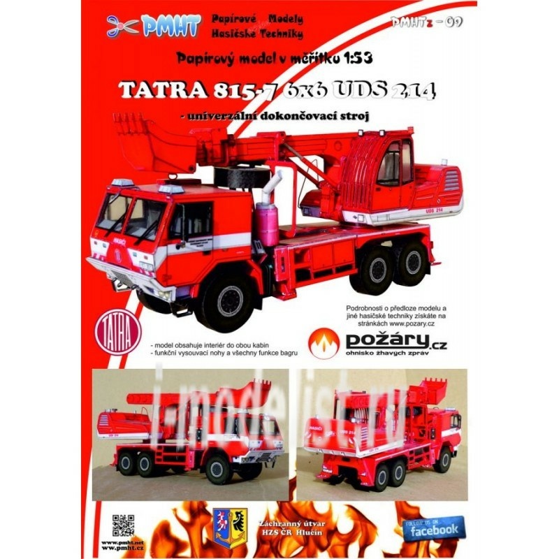 PMHTz-09 PMHT 1/53 Tatra 815-7 6x6 UDS214