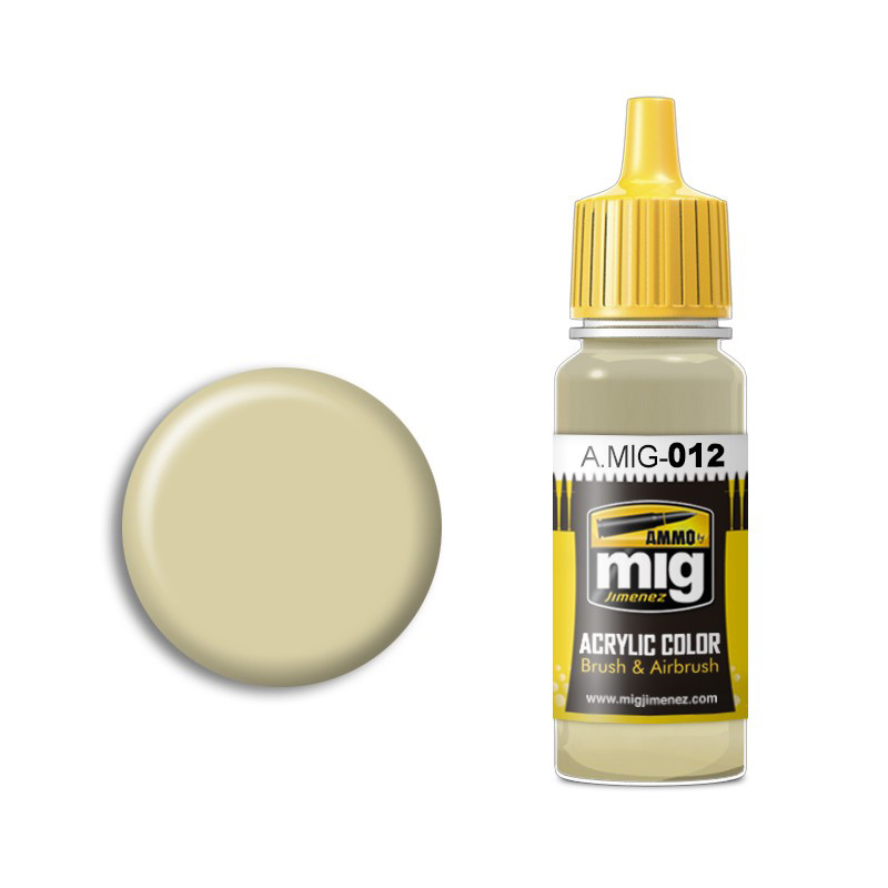 AMIG0012 Ammo Mig RAL 7028 DUNKELGELB AUS ’44 DG III (Dark yellow)