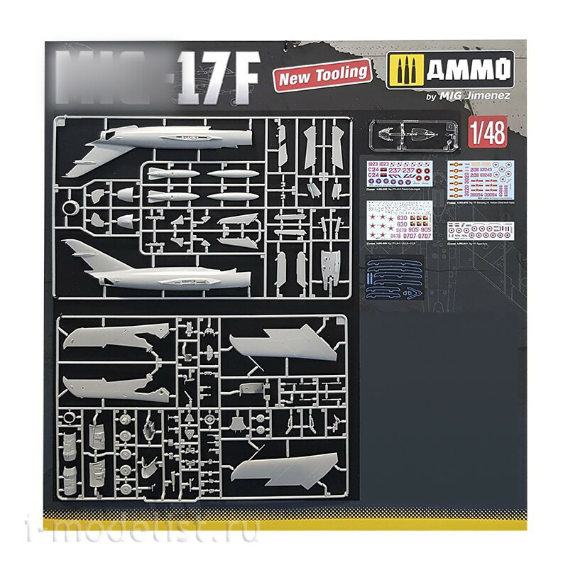 AMIG8508 Ammo Mig 1/48 M-17F/LIM-5 fighter, U.S.S.R.-G.D.R.