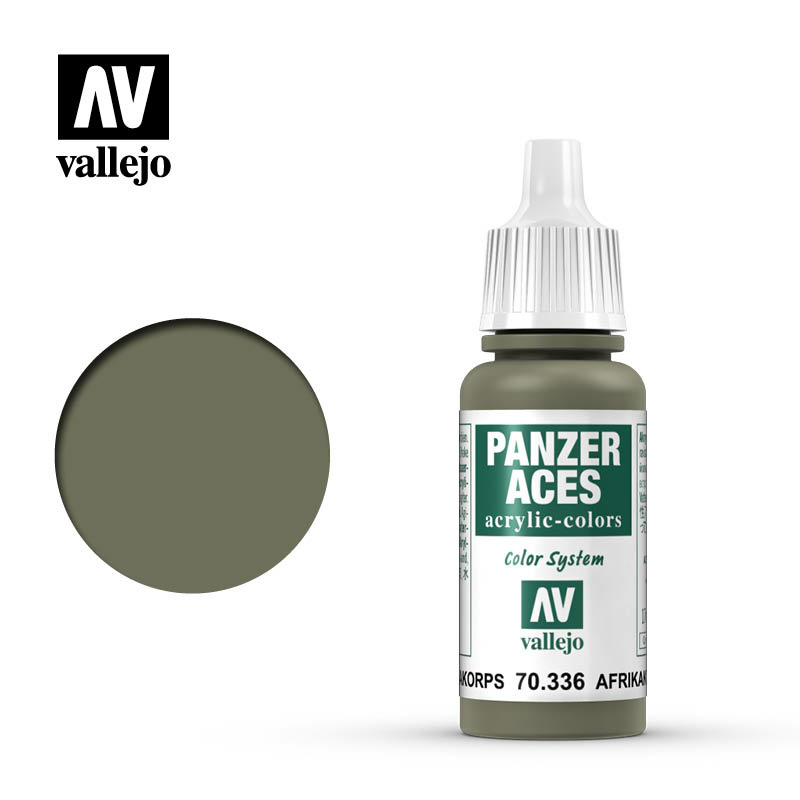 70336 acrylic Paint Vallejo `Panzer Aces` Afrikakorps Tank Crew