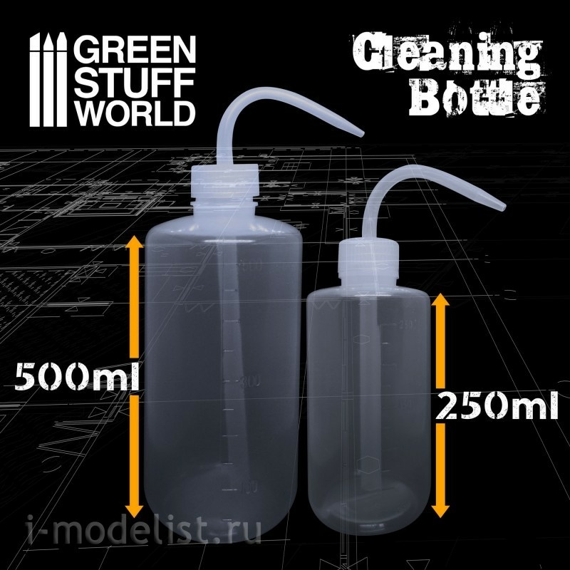 2306 Green Stuff World Airbrush Wash Bottle, 250ml / Airbrush Wash Bottle 250ml