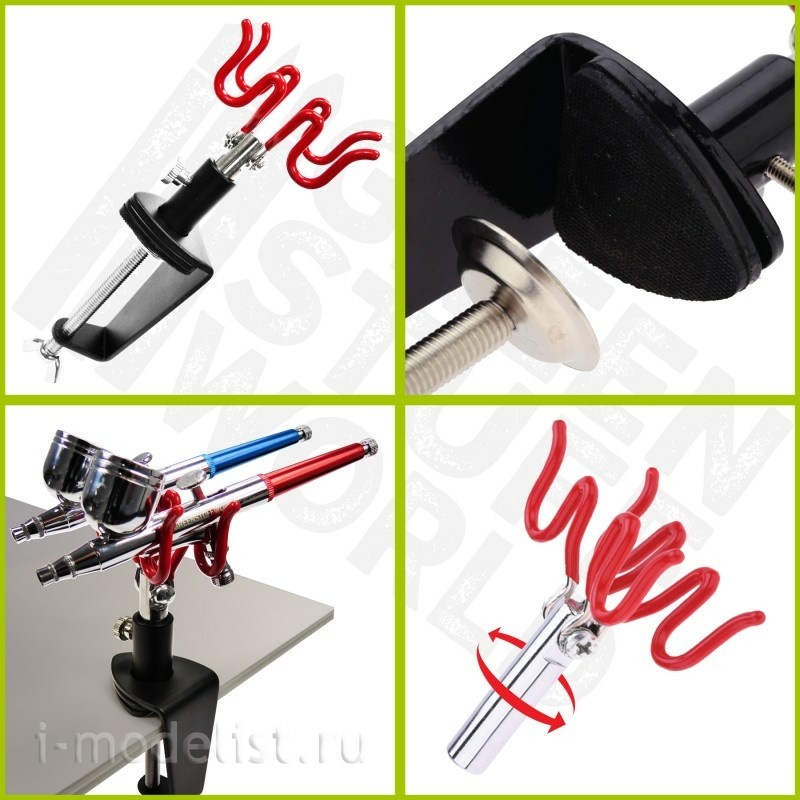 1405 Green Stuff World Desktop Airbrush Stand / Airbrush Holder