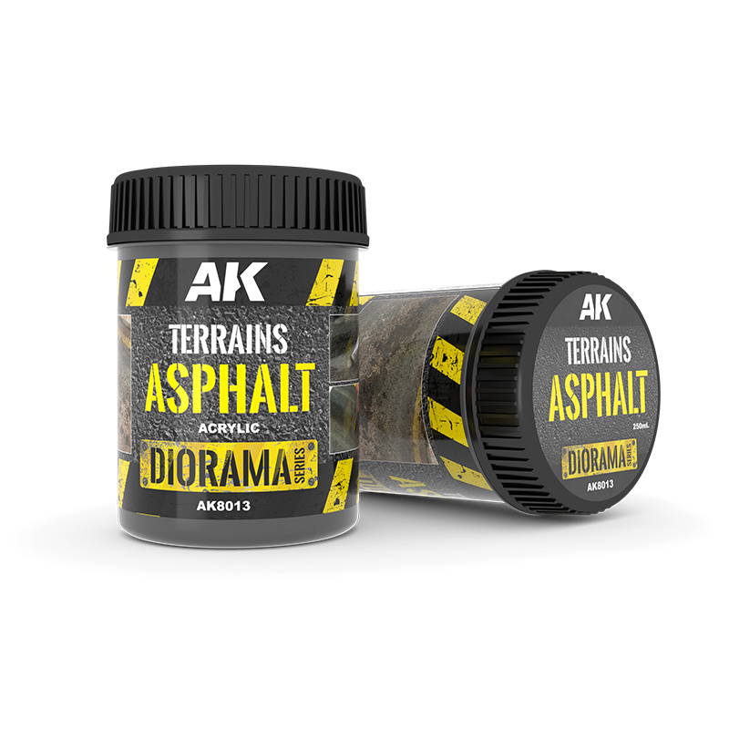 AK8013 AK Interactive Terrains 250ml Asphalt (Asphalt)