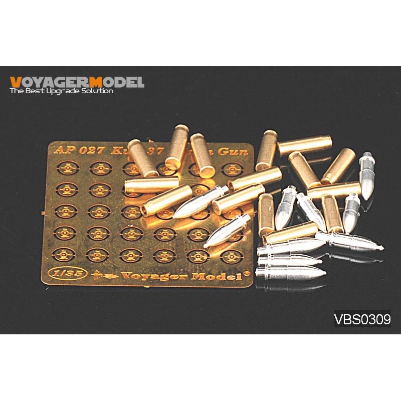 VBS0309 Voyager Model 1/35 Боеприпасы для 75mm KwK 37/StuK 37 (для allх)