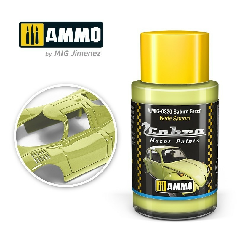 AMIG0320 Ammo Mig Акриловая краска Cobra Motor Сатурн зелёный / Saturn Green