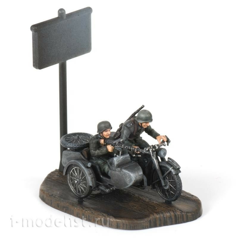 6142 Zvezda 1/72 German motorcycle BMW R-12 (For the game 