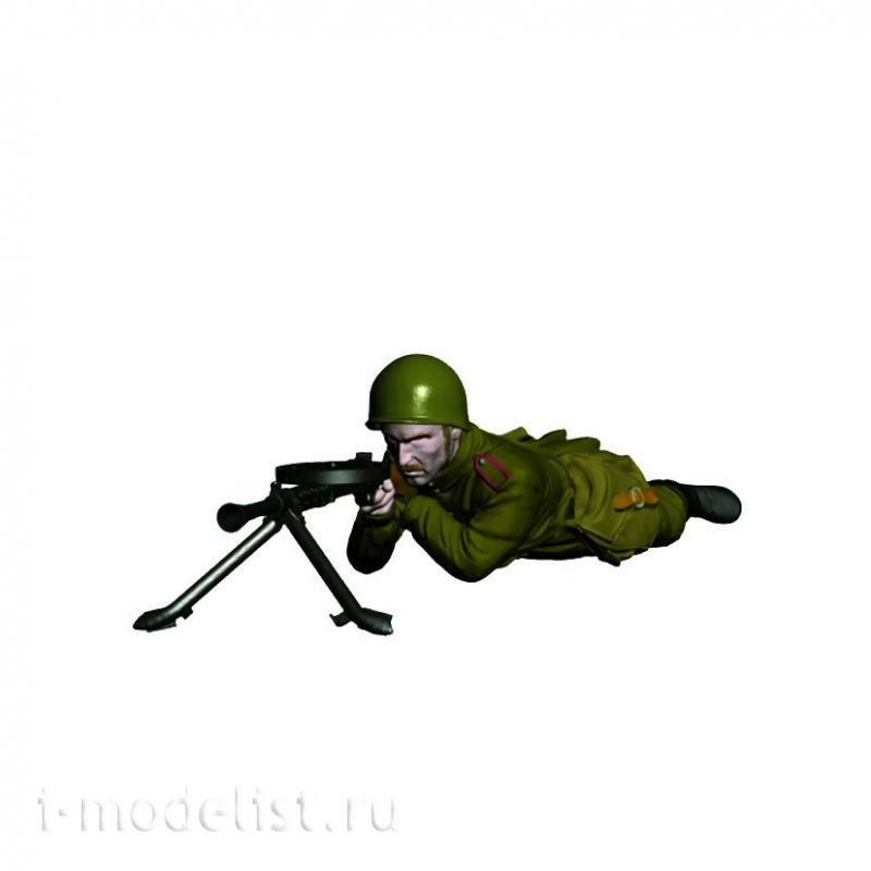 8077 Zvezda 1/72 Soviet Infantry platoon. Kursk 1943
