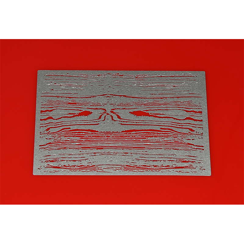 3821 Jas Stencil applying wood texture