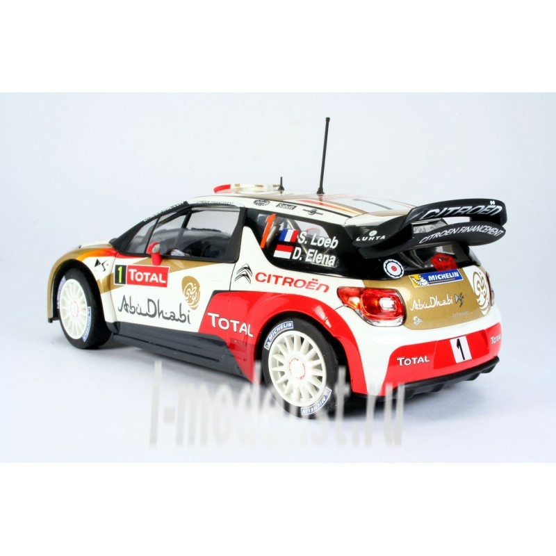 80758 Heller 1/24 CITROEN DS3 WRC Saison 2013